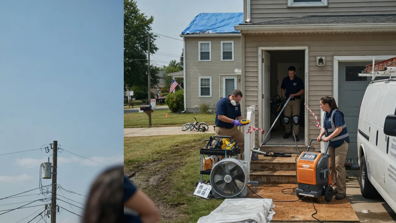 Water Damage Repair in Veedersburg, IN near me